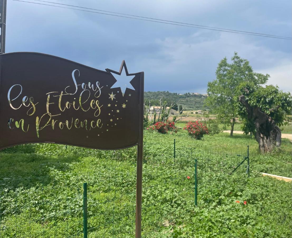 Sous Les Etoiles En Provence, Gite Les Bambous Lurs Экстерьер фото